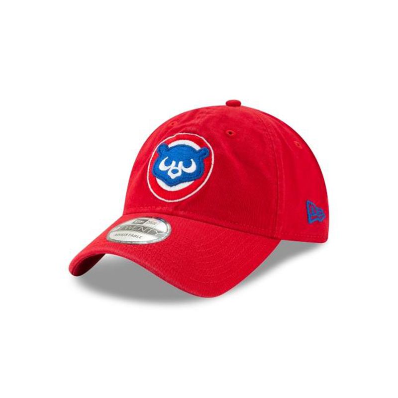 MLB Chicago Cubs Cooperstown Core Classic 9Twenty Adjustable (QIN2617) - Red New Era Caps